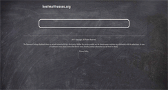 Desktop Screenshot of bestmattresses.org