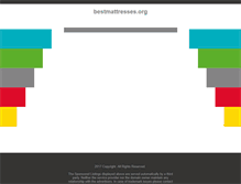 Tablet Screenshot of bestmattresses.org