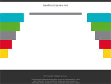 Tablet Screenshot of bestmattresses.net